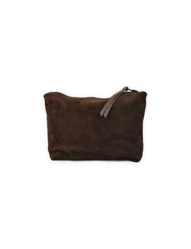 Shoulder Bag Envelope Zip Shopping Black Edition - Dark brown