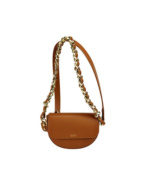 Apollo Shoulder Bag in Leather with Shoulder Strap - Leather